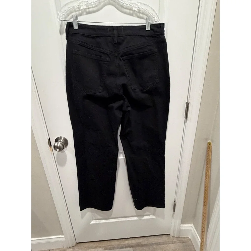 Abercrombie‎ & Fitch Womens Jeans Curve Love 90s Relaxed Black 30 Regular